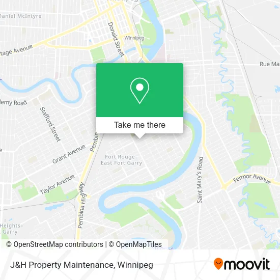 J&H Property Maintenance map