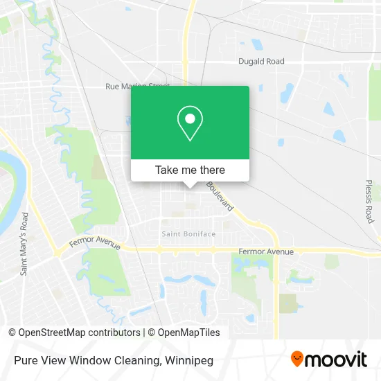 Pure View Window Cleaning map