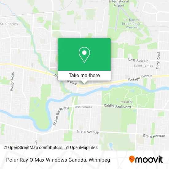 Polar Ray-O-Max Windows Canada map