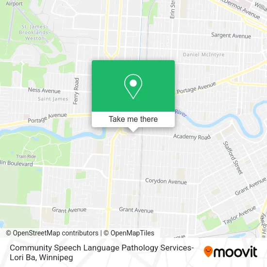Community Speech Language Pathology Services-Lori Ba map