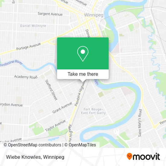 Wiebe Knowles map