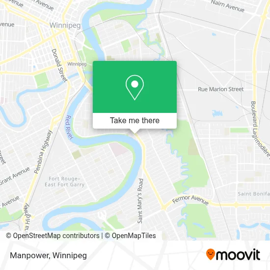 Manpower map