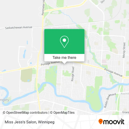 Miss Jess's Salon map
