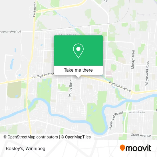 Bosley's map