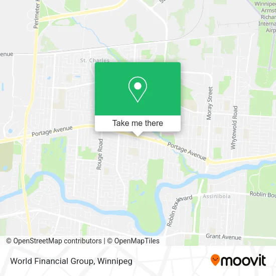 World Financial Group map