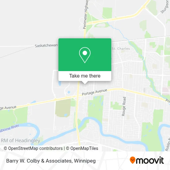 Barry W. Colby & Associates map