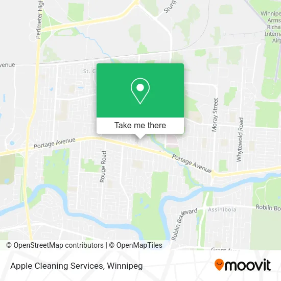 Apple Cleaning Services map