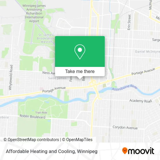 Affordable Heating and Cooling map