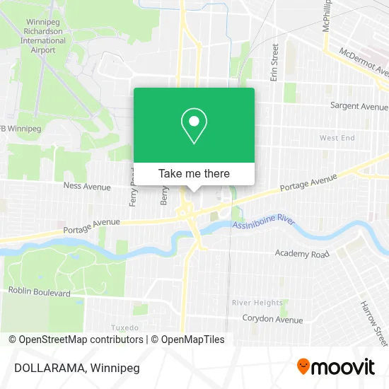 DOLLARAMA map