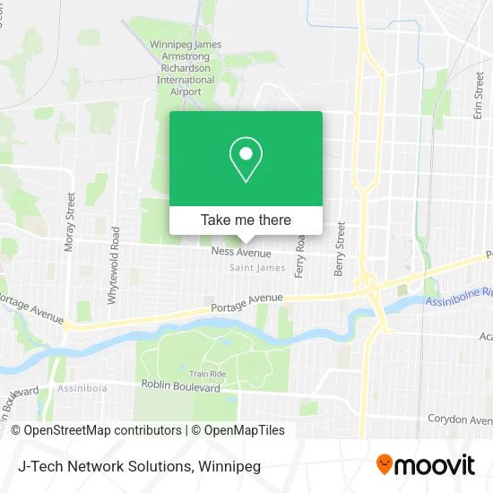 J-Tech Network Solutions map