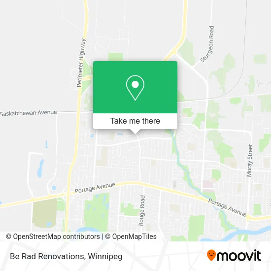 Be Rad Renovations map