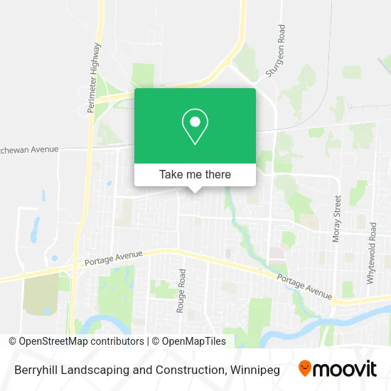 Berryhill Landscaping and Construction map