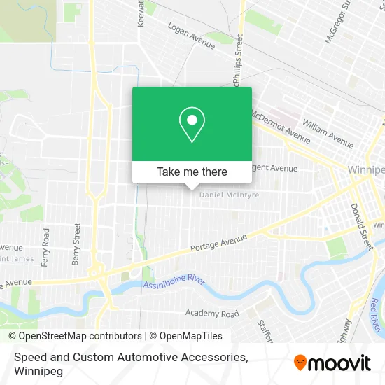Speed and Custom Automotive Accessories map