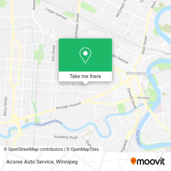 Acores Auto Service map