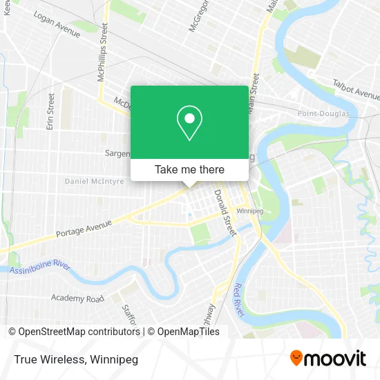 True Wireless map