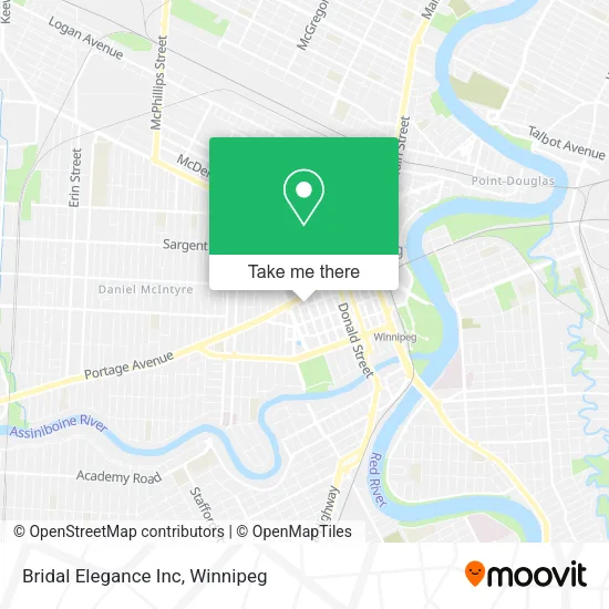 Bridal Elegance Inc map