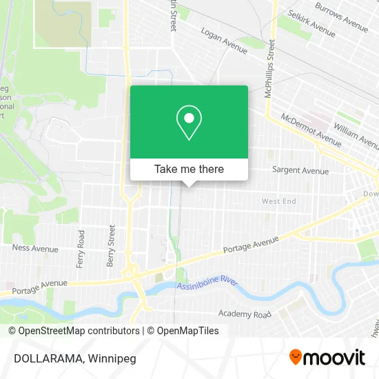 DOLLARAMA map