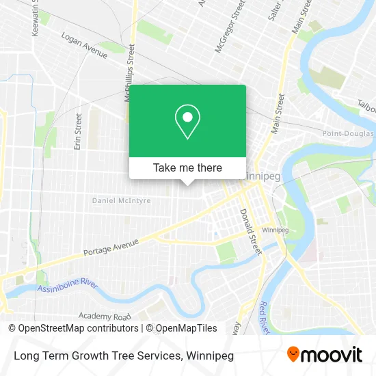 Long Term Growth Tree Services map