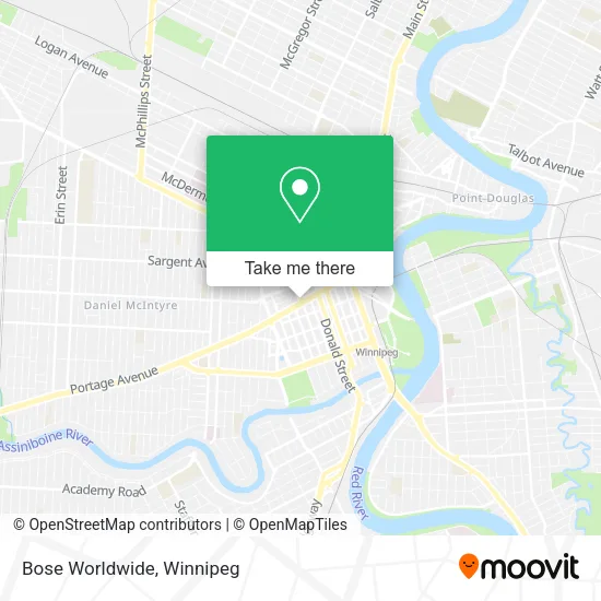Bose Worldwide map