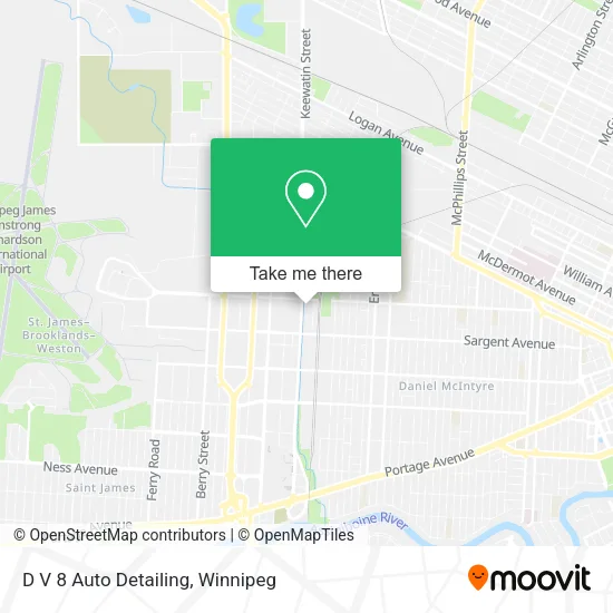 D V 8 Auto Detailing map