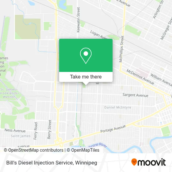 Bill's Diesel Injection Service map