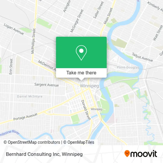 Bernhard Consulting Inc map