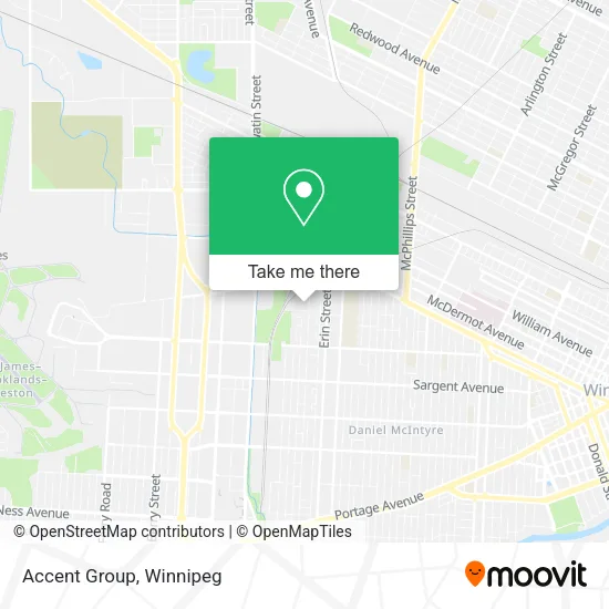 Accent Group map