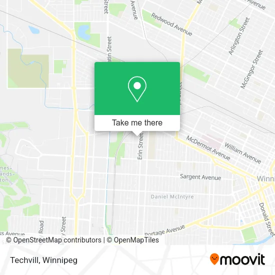 Techvill map
