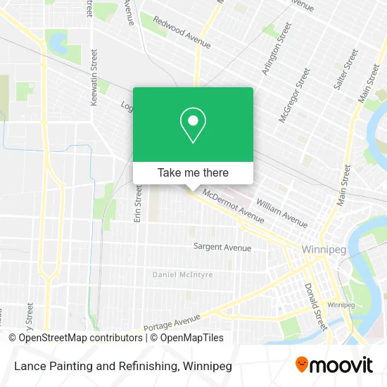 Lance Painting and Refinishing map