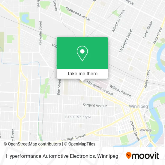 Hyperformance Automotive Electronics map