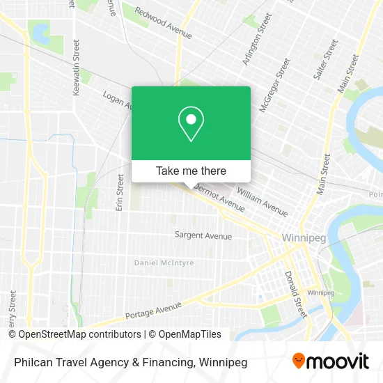 Philcan Travel Agency & Financing map