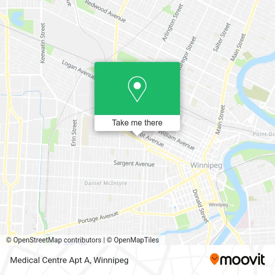 Medical Centre Apt A map