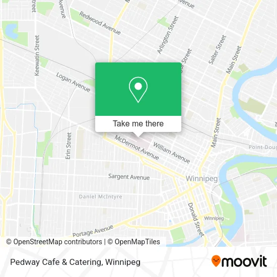 Pedway Cafe & Catering map