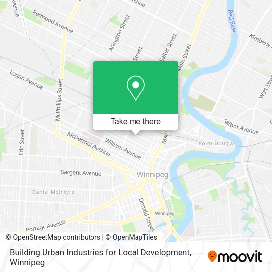 Building Urban Industries for Local Development map