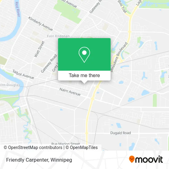 Friendly Carpenter map