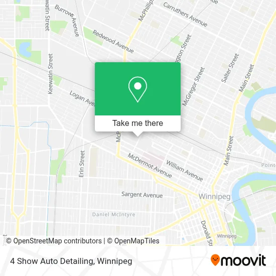4 Show Auto Detailing map