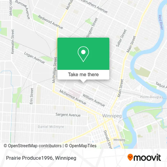 Prairie Produce1996 map