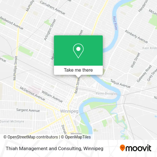 Thiah Management and Consulting map