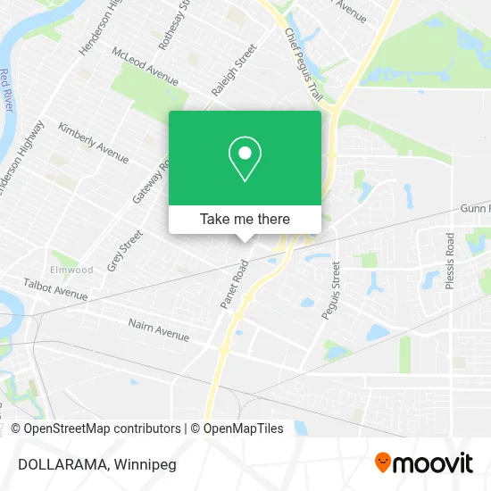 DOLLARAMA map