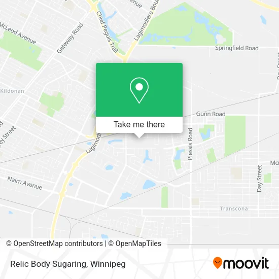 Relic Body Sugaring map