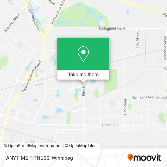 ANYTIME FITNESS map