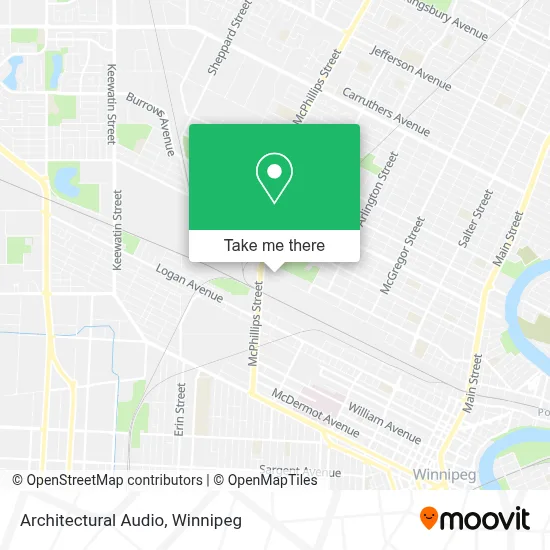 Architectural Audio map