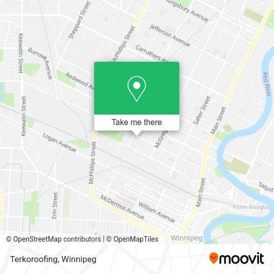 Terkoroofing map