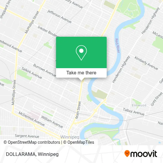 DOLLARAMA map