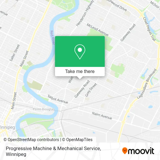 Progressive Machine & Mechanical Service map