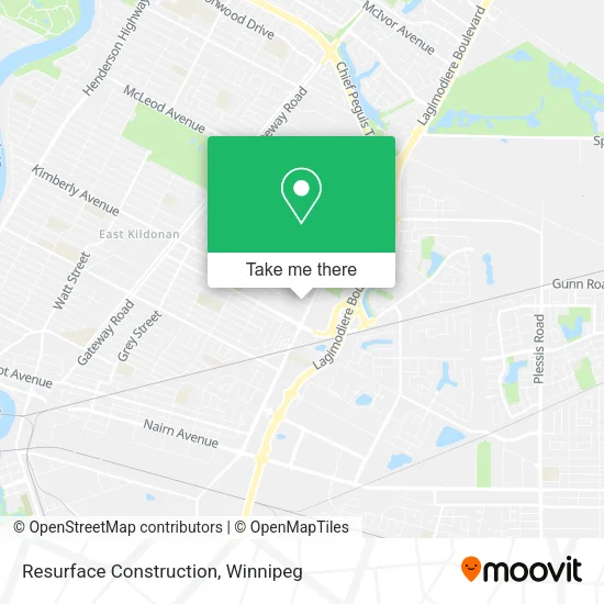 Resurface Construction map