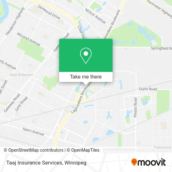 Taaj Insurance Services map