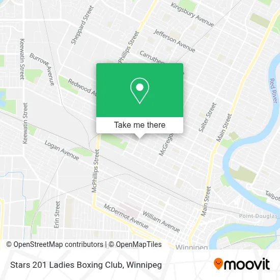 Stars 201 Ladies Boxing Club map