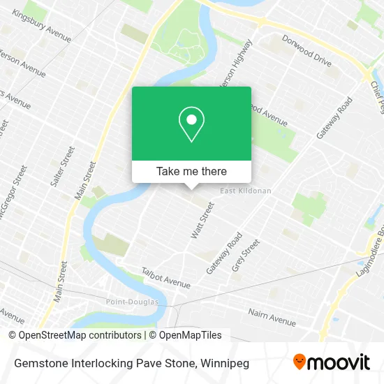 Gemstone Interlocking Pave Stone map