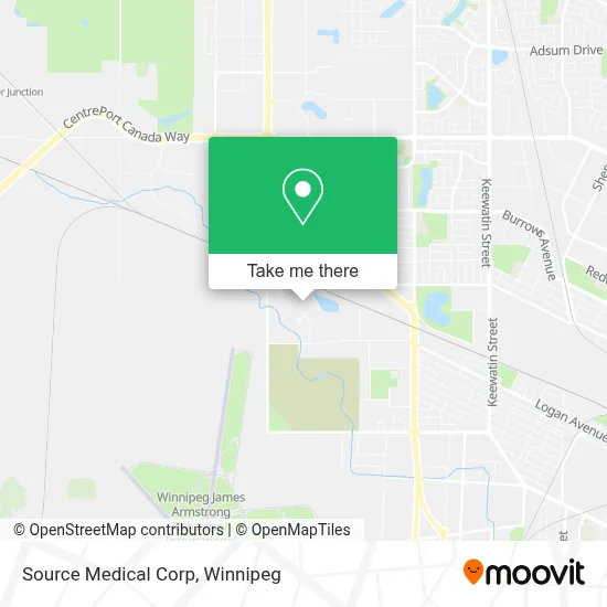 Source Medical Corp map